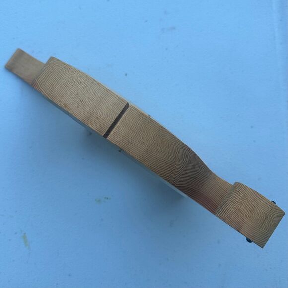 Wood Artistry Wooden Brontosaurus Dinosaur Clear Acrylic Tummy Coin Piggy Bank - Picture 5 of 5